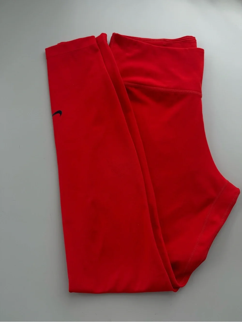 Nike Dri Fit Blood Orange Leggings Size M